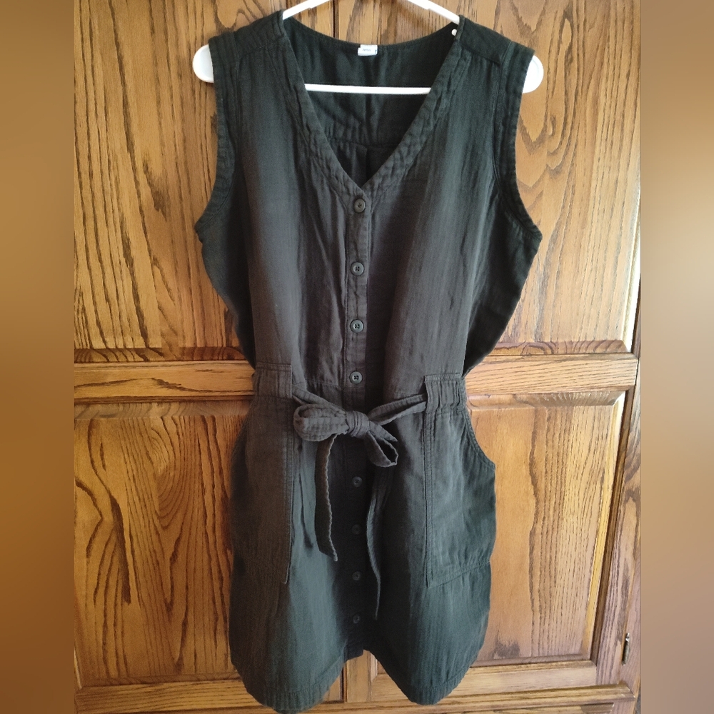 Charcoal grey dress